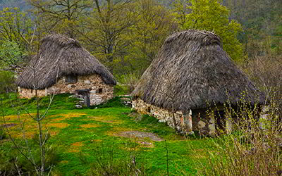 Teitos en el Valle de Saliencia