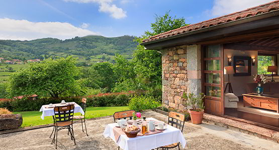 Vista exterior de una Casona