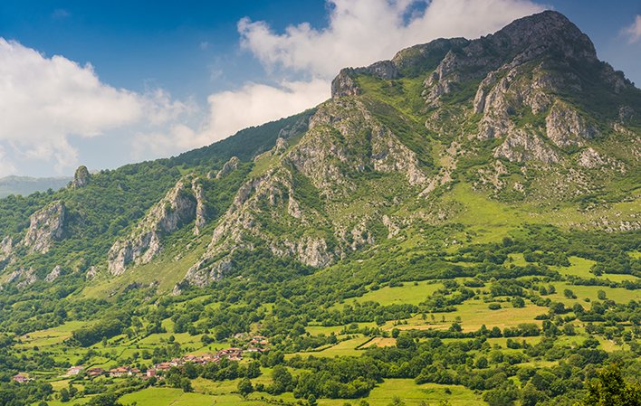 Turiezo desde Bermiego en Quirós