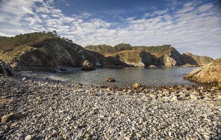 Playa de Pormenande en El Franco