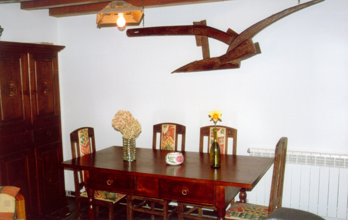 Casa de aldea Playa Fontela comedor