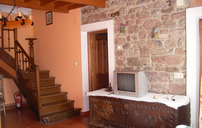 Casa de Aldea Carquera salón