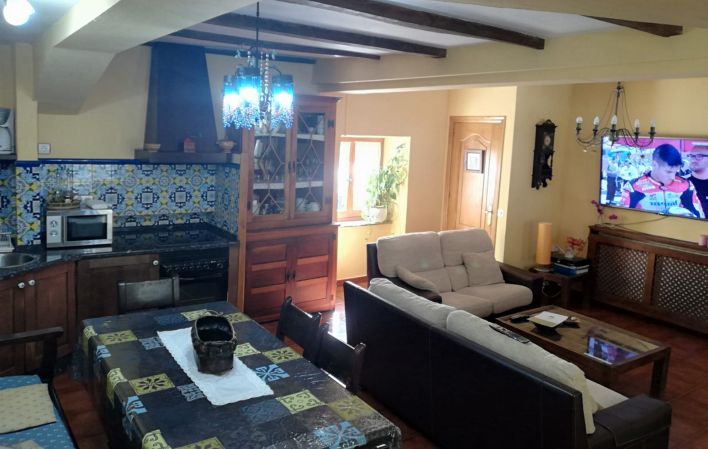 Casa de Aldea La Pescal salón