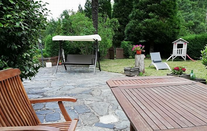 Casa de Aldea La Pescal jardín