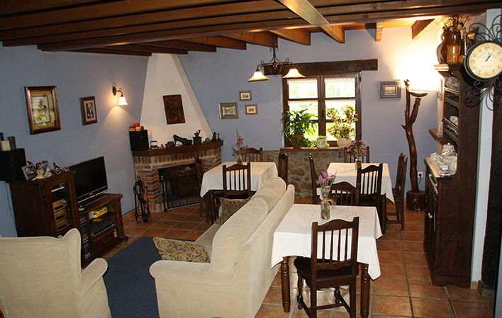 Casa de Aldea El Trechal salón