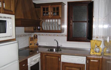 Casa de Aldea El Ferreiru I cocina