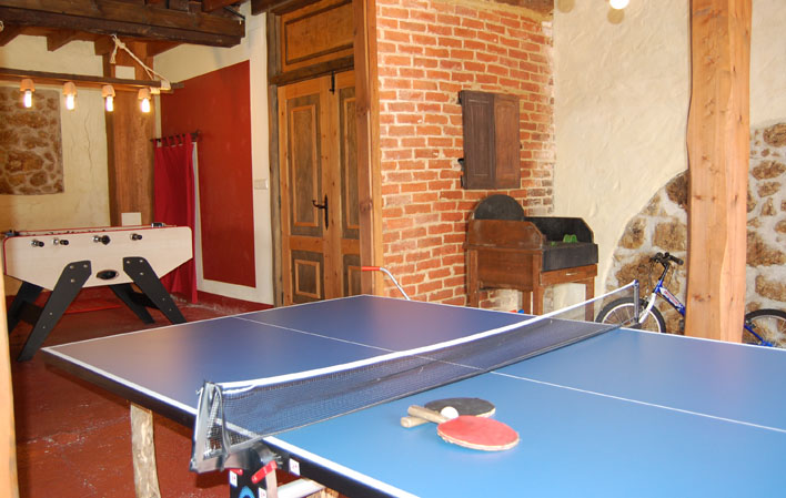 Casa de aldea La Espinera sala de juegos