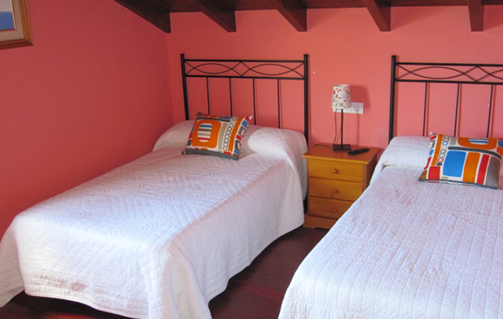 Casa de  Aldea Casa Pando habitación
