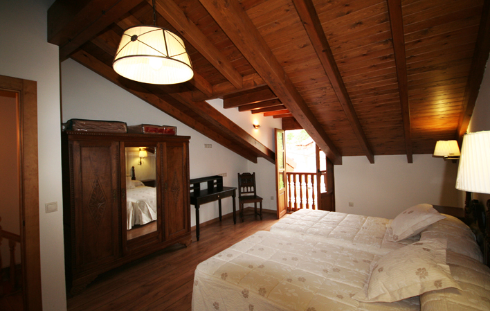 Casa de Aldea Casa Concha Azul habitación