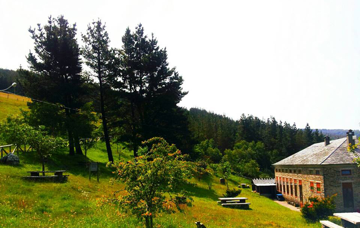 Vistas del restaurante El Teixo