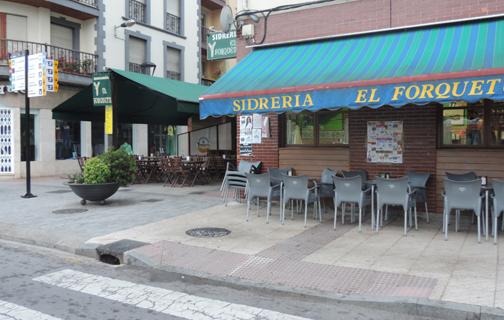 Restaurante sidrería El Forquetu exterior