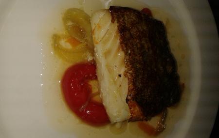 Restaurante Mis Sabores pescado en salsa