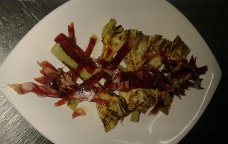 Restaurante Mis Sabores alcachofas con jamón