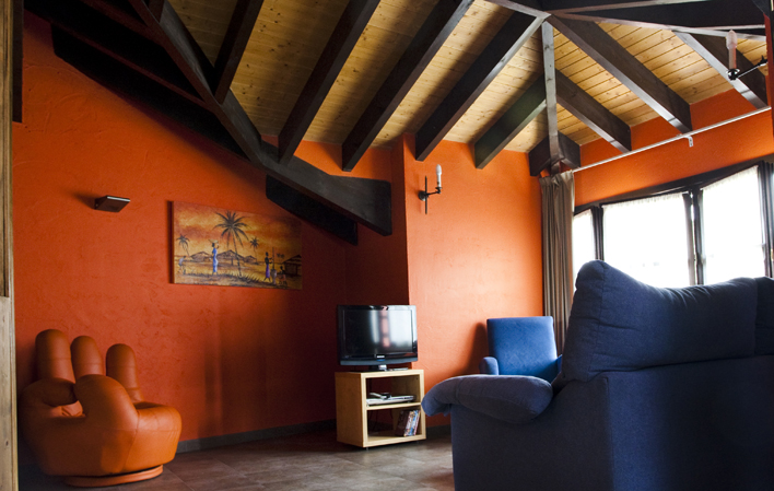 Apartamento rural Los Picos salón