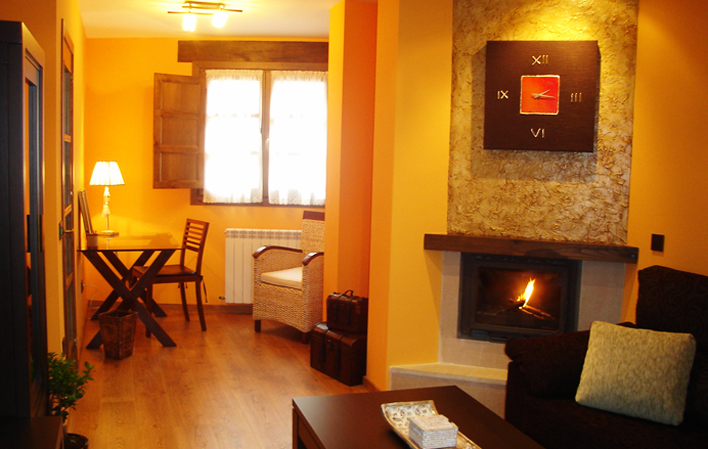 Apartamento rural Camín de Muniellos Salón