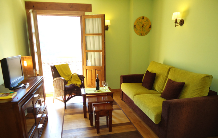 Apartamento rural Camín de Muniellos Salón