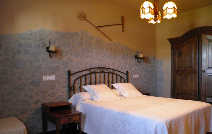 Apartamento rural Lagunas habitación