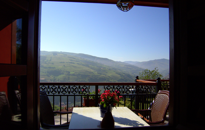 Apartamento rural Chacalín terraza