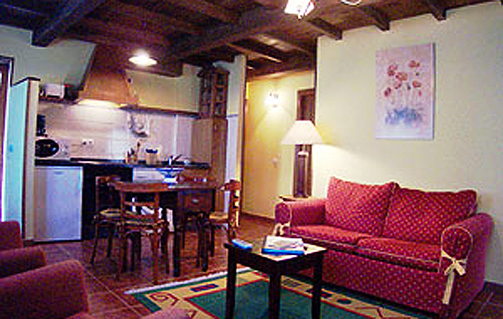 Apartamento rural Casa Xepo salón