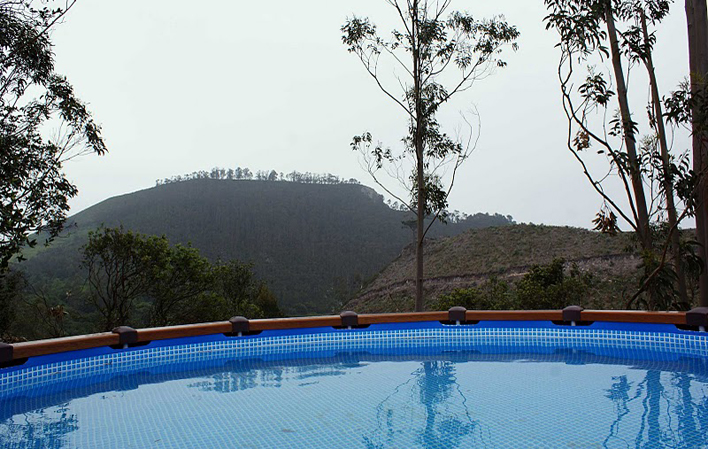 Piscina del Apartamento Rural El Pontarrón