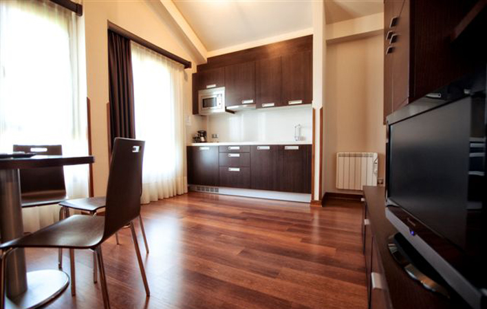 Apartamento rural L'Arquera cocina