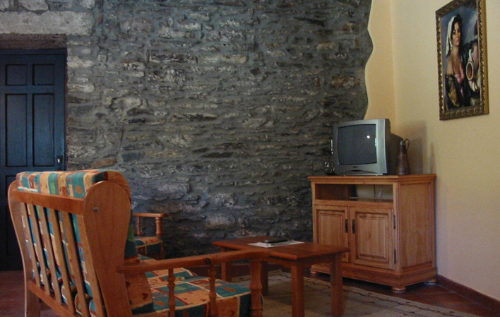 Apartamento rural Cueto de Arbas salón