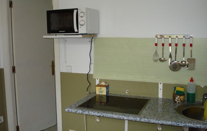 Albergue de Peregrinos de Berducedo cocina
