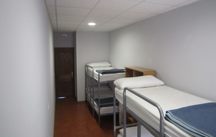 Albergue La Estación habitación