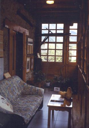 Albergue Vega de Hórreo sala de estar