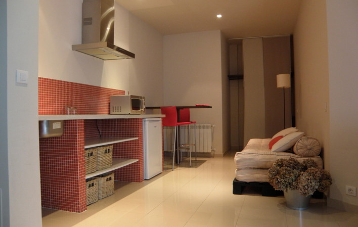 Apartamento turístico deRubén Café cocina