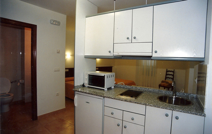 Apartamento turístico La Villa cocina