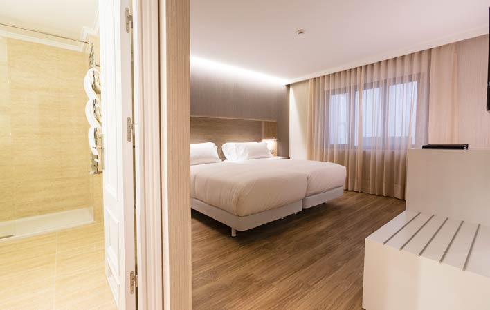 Hotel NH Principado habitación