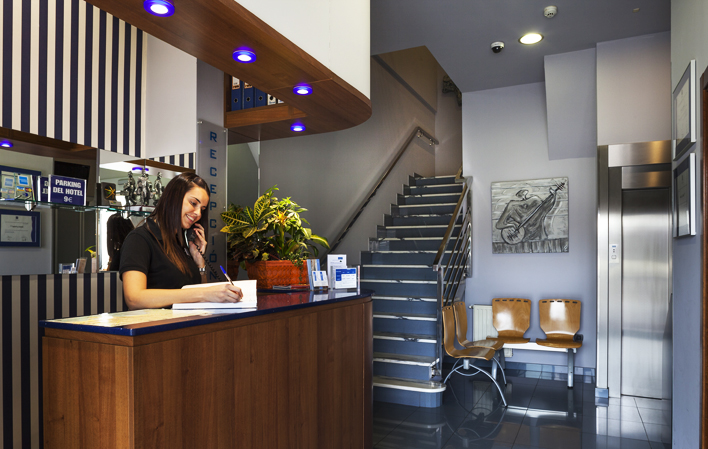Hotel La Polar recepción