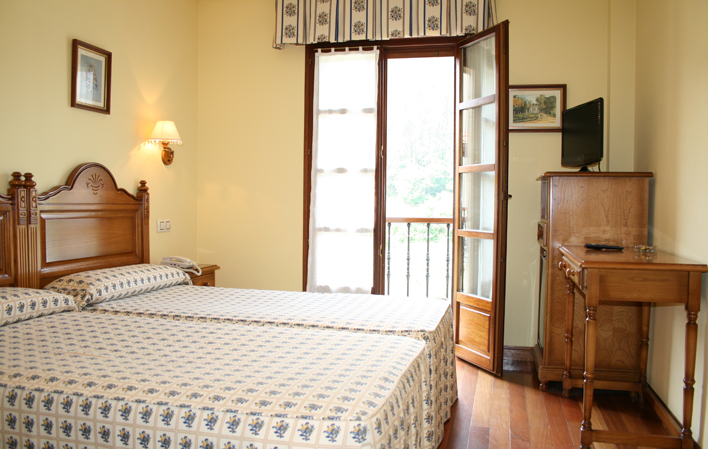Hotel Valle las Luiñas habitación