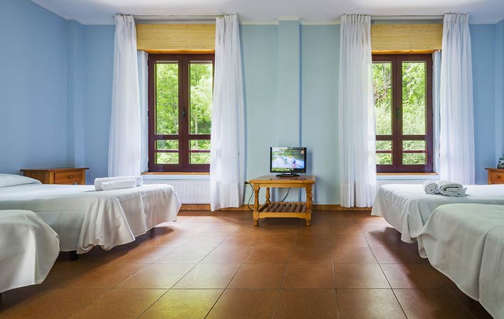 Hotel Arcea El Mirador de Cabrales habitación