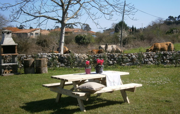 Vivienda Vacacional El Payu jardín