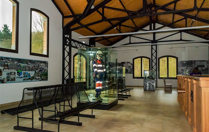 Estación del Cadaviu, Ecomuseo Minero 'Valle de Samuño', interior