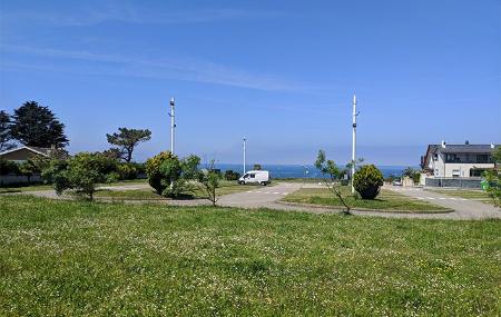 Área para autocaravanas de Playa Grande