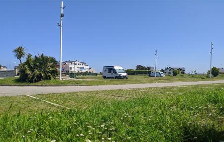 Área para autocaravanas de Playa Grande